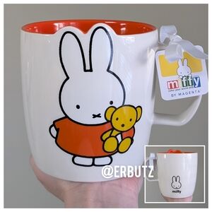Miffy x Magenta Miffy & Boris Bear Mug With Raised Ear Design 🧸